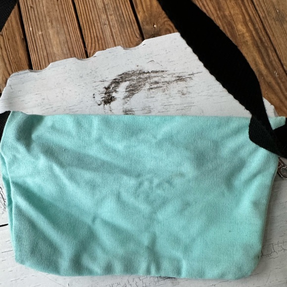 NWT Victoria Secret PINK Mint Green Fanny Pack Waist Belt Bag White Logo - Picture 4 of 6